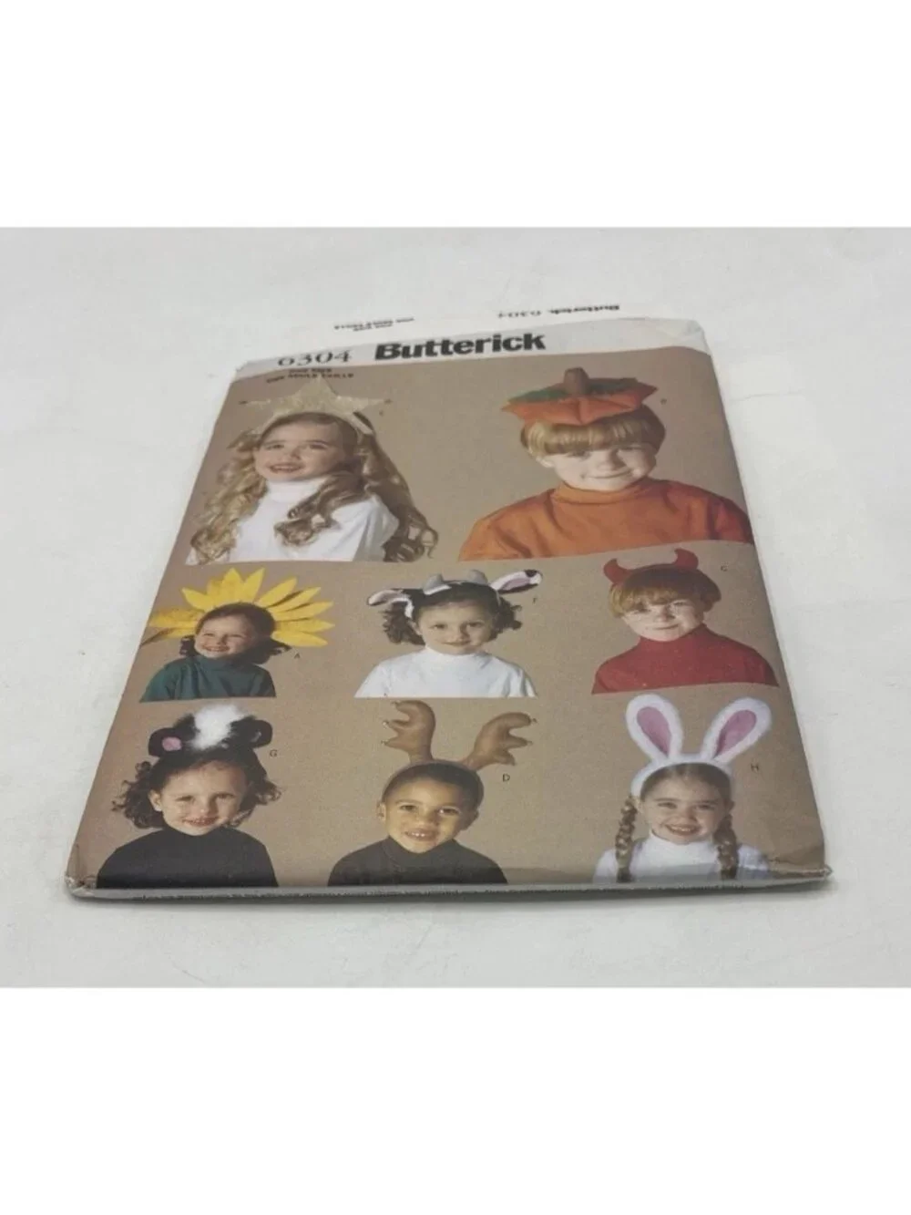 Butterick 6304 Halloween Headbands Child Sewing Pattern Uncut Costume Play